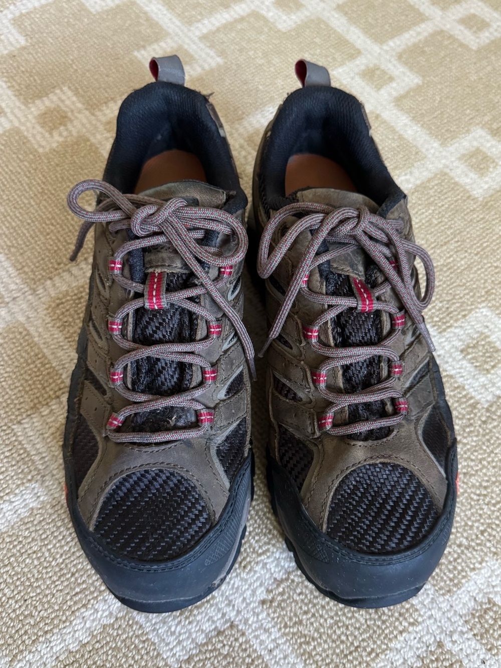 Merrell Moab 2 Vent Waterproof Composite Toe Work Shoes Brown Women’s 7.5 - Picture 11 of 13